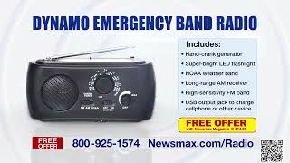 Emergency Radio  Newsmax Special Offer [upl. by Froh]