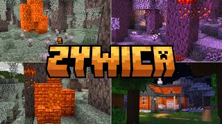 Minecraft 122 NOWOŚCI ŻYWICA i BLOKI ŻYWICY NOWE KWIATKI [upl. by Yhtomiht121]