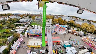 Chaos Pendel  Ottens ONRIDE Video Herbst Jahrmarkt Osnabrück 2023 [upl. by Harac381]