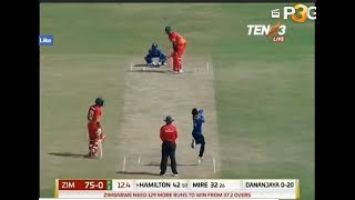 Sri Lanka vs Zimbabwe 5th ODI 2017 full highlights  Zimbabwe won by 3 wickets [upl. by Yecrad]