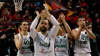 SlowMotion Zalgiris wins in Vilnius [upl. by Giraldo]