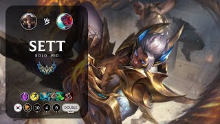 Sett Mid vs Yone  KR Challenger Patch 1318 [upl. by Silvia]