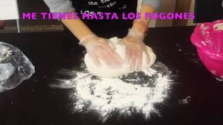 COMO HACER MASA PARA PIZZA ITALIANA CASERA [upl. by Bromleigh]