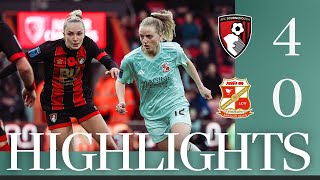 Extended Highlights AFC Bournemouth Women vs Swindon Town Women [upl. by Ganny]