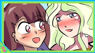 Diana and Akko Engage in a LoveFueled Battle  Little Witch Academia Comic Dub [upl. by Airbma]