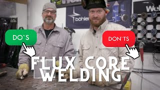 Flux Core Welding Fundamentals [upl. by Suidualc231]