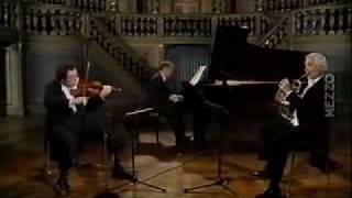 Brahms Horn Trio Op40  Barenboim Perlman Clevenger 24 [upl. by Plunkett]