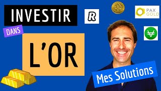 Investir dans lor mes solutions  Pièces dor Veracash Revolut et Paxos Gold avec 7 rendement [upl. by Amsirac]