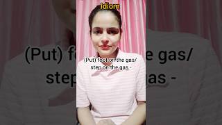 Idiom With ⛽️ Gas youtubeshorts english shortvideo shortsfeed idiomwithgas [upl. by Jaquelin]