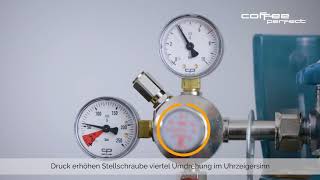 cp aqua Wasserspender  Austausch der CO2 Flasche [upl. by Dunstan]