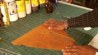 How To Make A Leather Choker [upl. by Kathye]