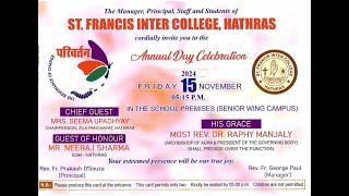 StFrancis Inter CollegeHathras Annual Day Celebration 2024 [upl. by Ahsinac]