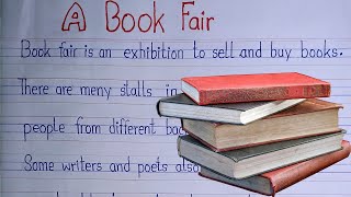 A Book Fair Essay in English 10 Lines  Short Essay on A Book Fair  quotA book fairquot paragraph  2024 [upl. by Weld170]