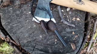 Bushcraft Firesteel  Light My Fire 20 Army TEST 1 [upl. by Novehs119]