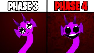 Mix of Phase 3 VS Phase 4 Monster VOICE From Incredibox Sprunki BABIES All Phases 34 Comparison [upl. by Aninat107]