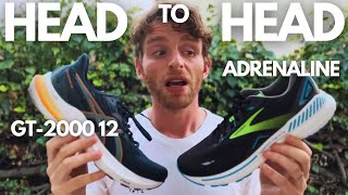 Brooks Adrenaline GTS 23 vs ASICS GT2000 12  Which Should You Choose [upl. by Elicul579]