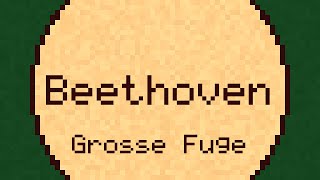 Grosse Fuge Great Fugue  Beethoven  ChipTune [upl. by Eyot510]