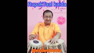 rupaktaal kaidaLucknow Gharana arindambbtablatabla tutorial for beginershindustanimusicshorts [upl. by Cacie]