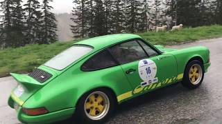 MEGEVE  ST TROPEZ CLASSIC RALLY  COURCHEVEL STAGE [upl. by Retsub]