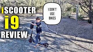 iScooter i9 Review  Most Affordable Smart Electric Scooter [upl. by Yehus]