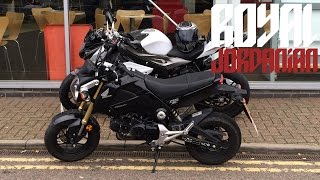 Honda MSX 125 Grom test ride [upl. by Boleyn]