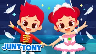 Ballet Song 🩰💖  The Missing Ballet Stones More  Cartoon  Princess Songs for Kids  JunyTony [upl. by Kolva]