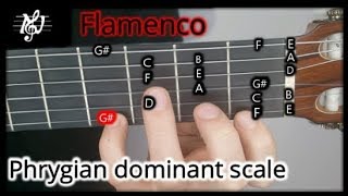 Flamenco scale  Phrygian dominant [upl. by Anirol]