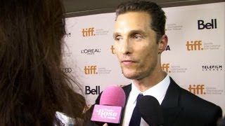 TIFF 2013 Dallas Buyers Club avec JeanMarc Vallée et Matthew McConaughey [upl. by Corb]