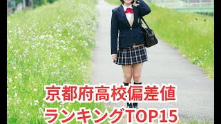 京都府高校偏差値ランキング [upl. by Anaiv358]