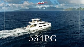 Meet The Moorings 534 Power Catamaran [upl. by Nivalc421]