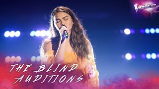 Blind Audition Amy Reeves sings Halo  The Voice Australia 2018 [upl. by Arreyt811]