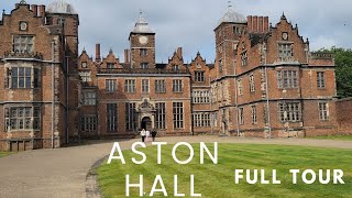 Aston Hall  400 year old mansion house in the heart of Birmingham Full Tour [upl. by Ahsym]