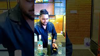 Bacardi cocktail recipe with water 🌊💦viral drink cocktail bartender reels [upl. by Anitteb]