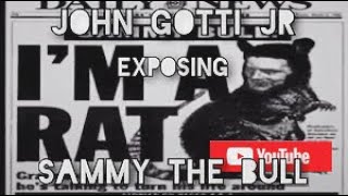 John Gotti Jr Interview Exposing Sammy The Bull Gravano  Wistsec Mafia [upl. by Nies]