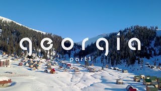 Cat Skiing in Bakhmaro Georgia Part 1  在格鲁吉亚雪猫滑雪 [upl. by Anilegna]