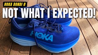 HOKA BONDI 8  NOT WHAT I EXXPECTED [upl. by Baras]