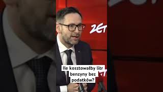 Cena paliwa bez podatków polityka obajtek rymanowski benzyna [upl. by Rafe]