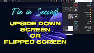 How To Fix An Upside Down Screen On Windows 10  Flipped Screen  Solve In Seconds [upl. by Hyland]