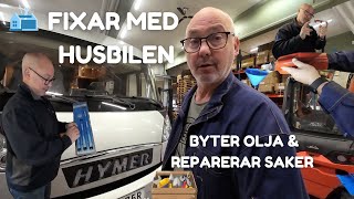 Reparerar och fixar husbilen [upl. by Jaquenette213]