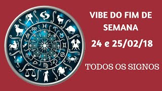 TAROT ☆VIBE DO FIM DE SEMANA  TODOS OS SIGNOS [upl. by Dunstan]