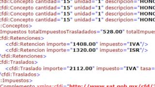 Curso XML con VBA Cómo obtener el IVA y Retenciones de IVA e ISR Vídeo 6 [upl. by Adiv414]