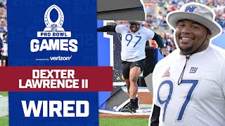 Dexter Lawrence at Pro Bowl Games quotI want to have some funquot 😂  New York Giants [upl. by Ruscio86]