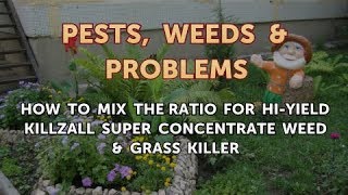 How to Mix the Ratio for HiYield Killzall Super Concentrate Weed amp Grass Killer [upl. by Edric141]