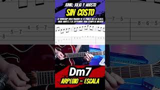 Arpegio y escala de Dm7 dórico clasesguitarra jazzguitar guitarrajazz guitar aprendeguitarra [upl. by Assenav507]