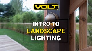 How to Install Landscape Lighting  Introduction to Outdoor Lighting [upl. by Kristianson]