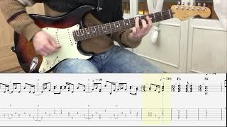 The Beatles  Strawberry Fields Forever GUITAR COVER  PLAY ALONG TAB  SCORE [upl. by Tloc]