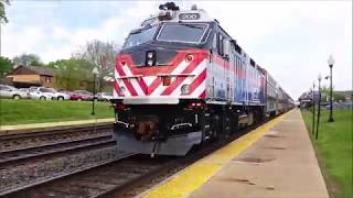 Railfanning Westmont IL 51518  Metra BNSF Rush Hour [upl. by Schargel]