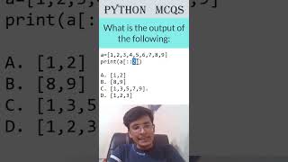 Python MCQ Breakdown Quickly  1Minute Python Tips infytqmcq infytq shorts pythontutorial [upl. by Aiuqet730]