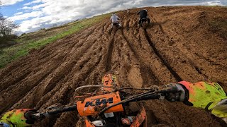 CHAOS at weedon motocross track [upl. by Meg]