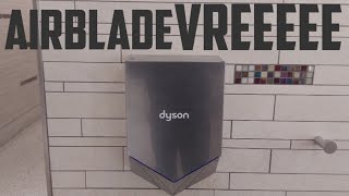 Dyson Airblade V 1 Of   LaGuardia Airport  Queens NY [upl. by Ziguard]